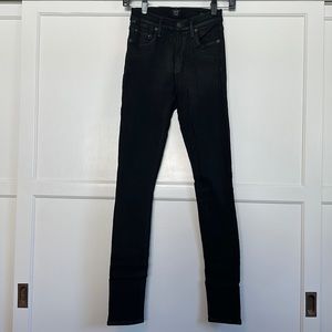 Citizens of Humanity. Rocket High Rise Skinny Jean. Black. 25